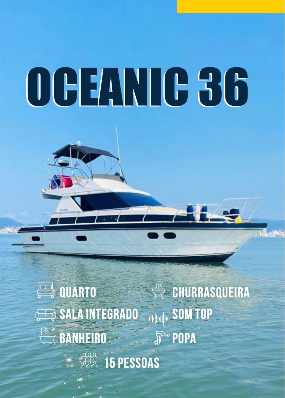 Lancha Oceanic 36