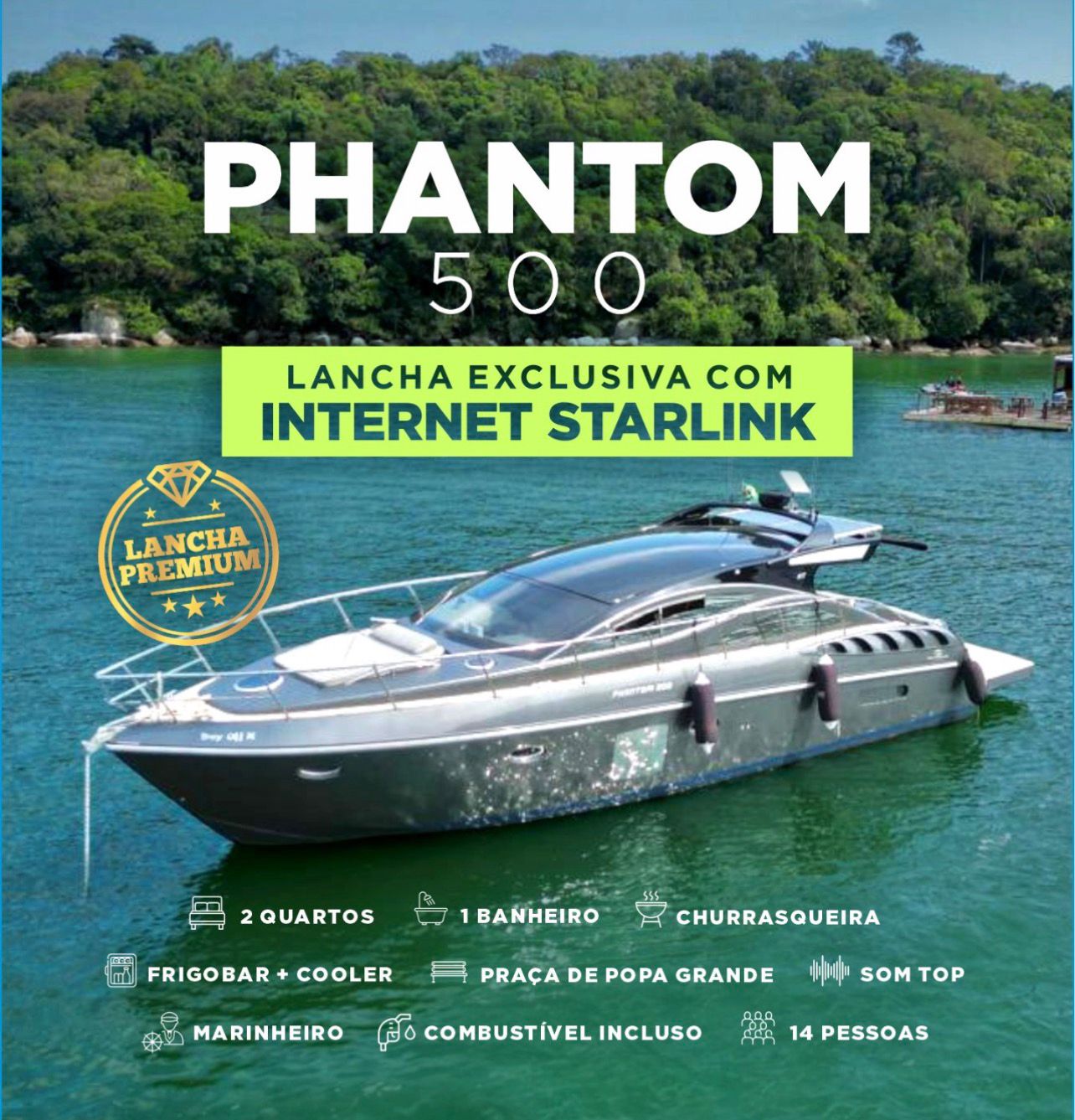 Lancha Phantom 500