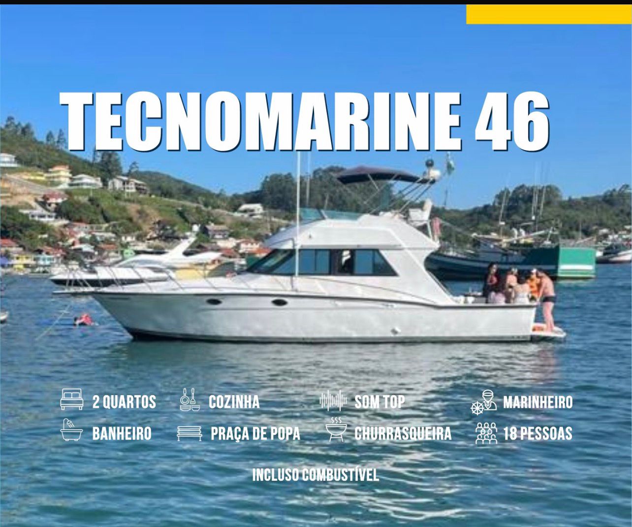 Lancha Tecnomarine 46